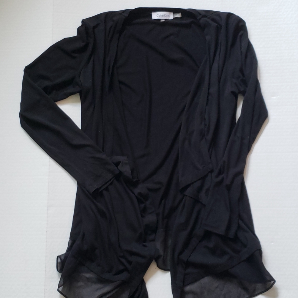 Calvin Klein Open Front Cardigan
